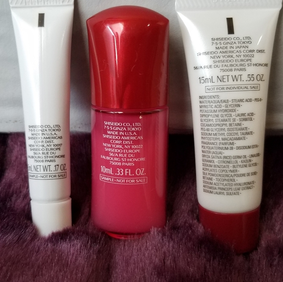 Shiseido Deluxe Samples: Eye Cream, Ultimune Concentrate, and Cleansing Foam - Picture 2 of 3